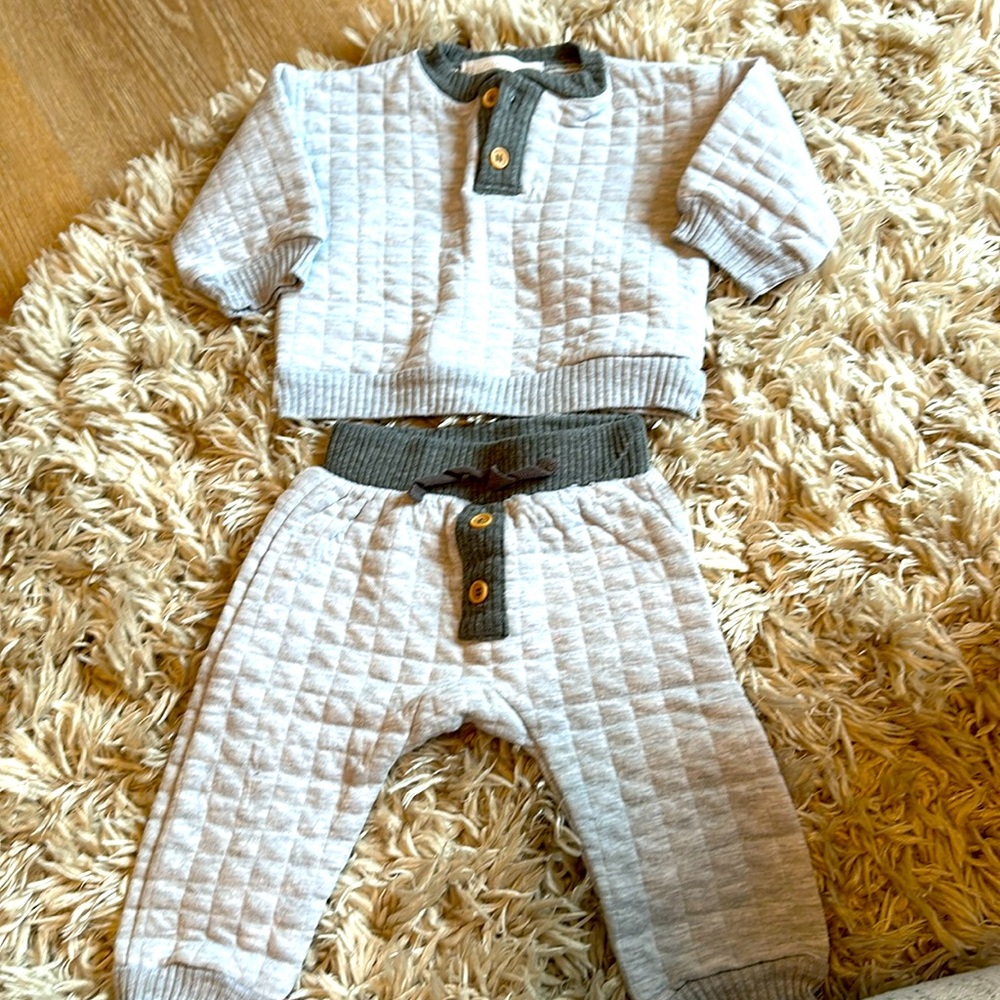 Rachel Zoe Quilted Set